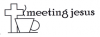 Meeting Jesus Sticker klein