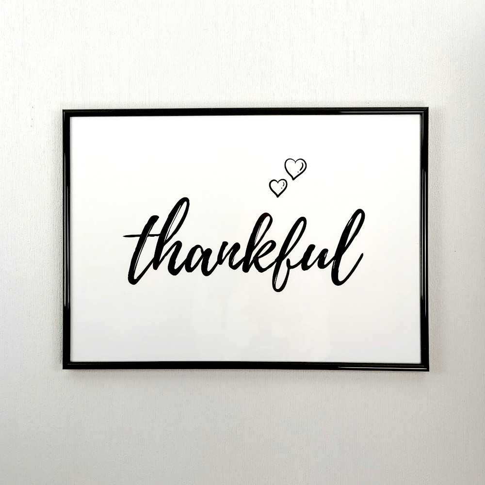 Poster – thankful - Meeting Jesus